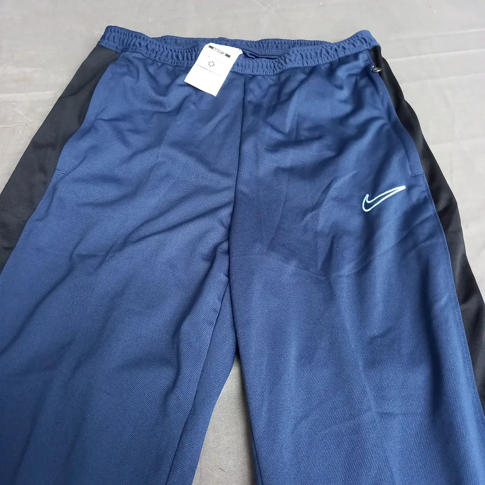 NIKE DRI FIT NAVY TRACKSUIT  PANTS - SMALL