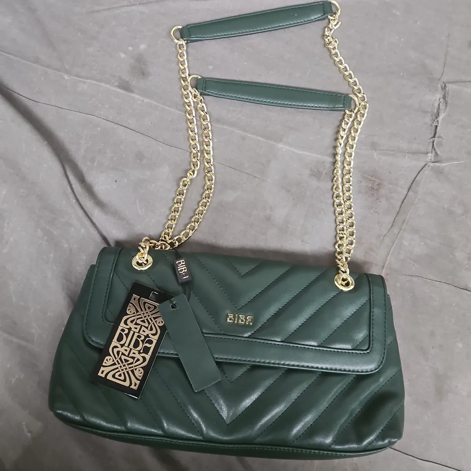 BIBA QUILTED XBODY BAG IN KHAKI