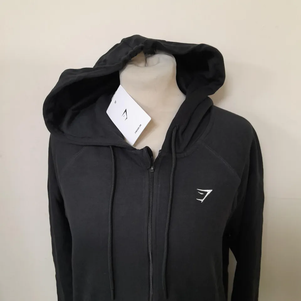 GYMSHARK TRAINING ZIP HOODIE SIZE S