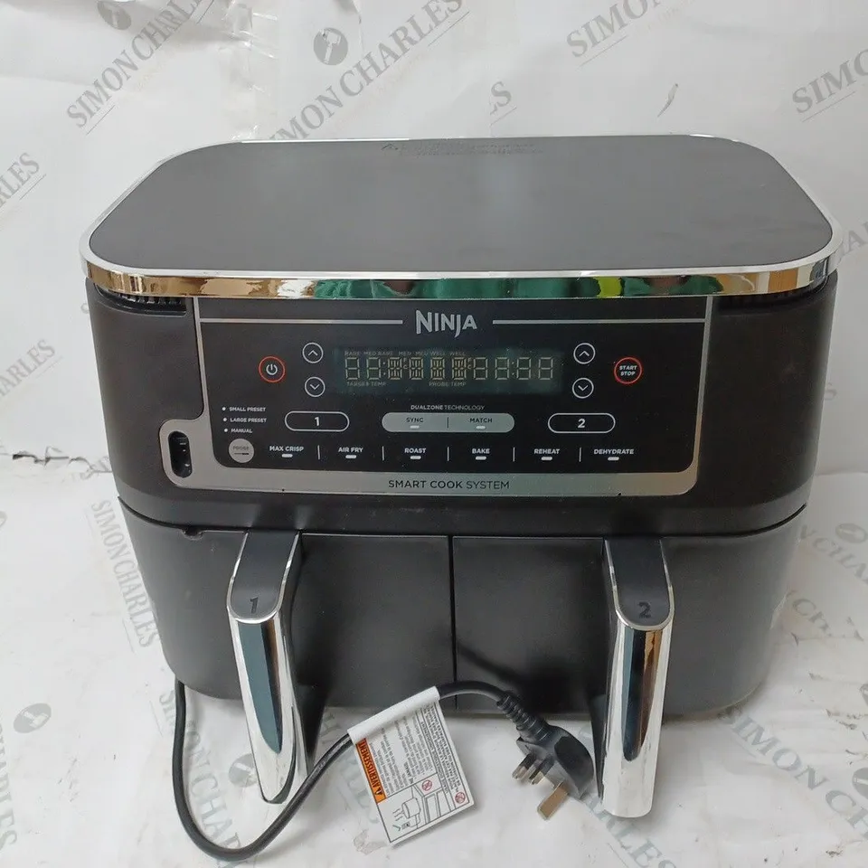NINJA FOODI MAX DUAL ZONE 9.5L AIR FRYER AF451UK