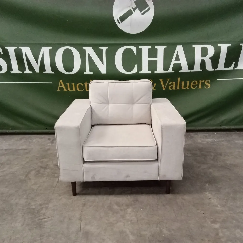 ZENA FABRIC ARMCHAIR - NATURAL RRP £549