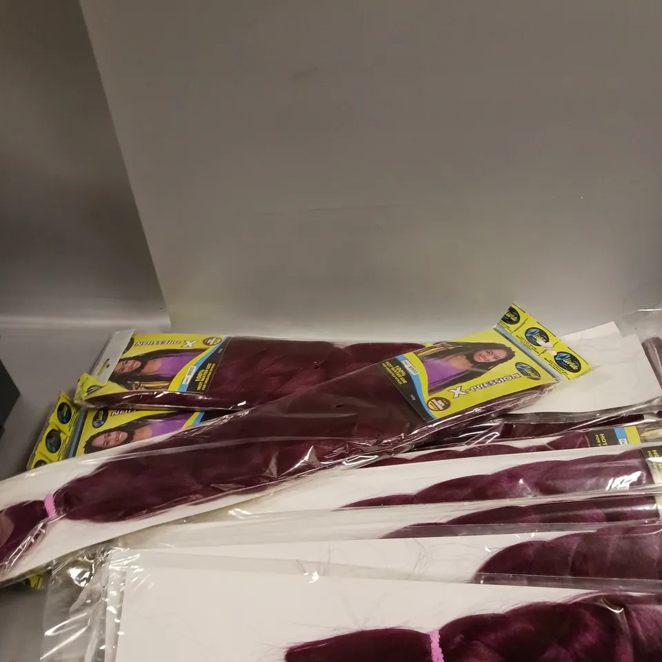 APPROXIMATELY 10 SEALED OLIVIA X-PRESSION HAIR PIECES - #900	