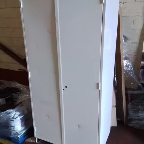 LARGE FREESTANDING METAL MEDICINE/OFFICE CABINET