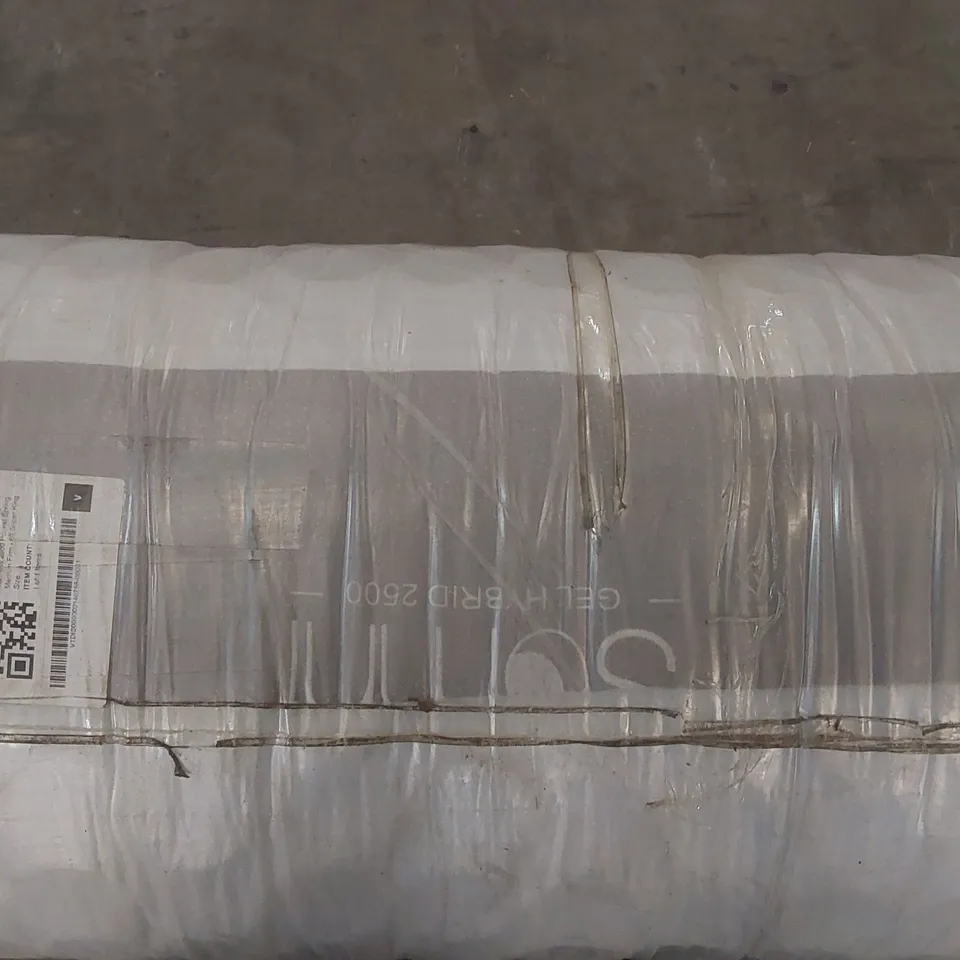 BRAND NEW BAGGED AND ROLLED SOMNI 2500 HEL HYBRID MATTRESS - 6FT SUPER KING