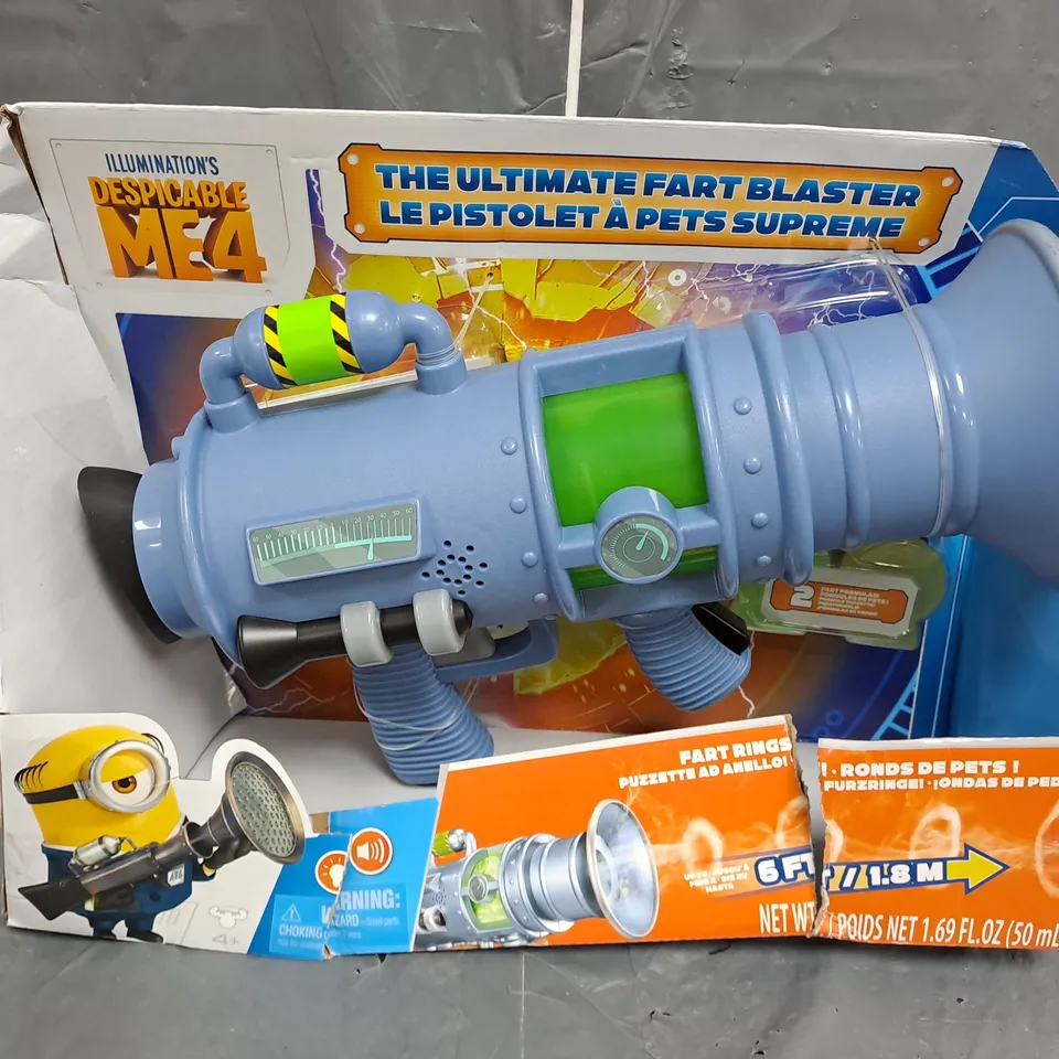 DESPICABLE ME 4 THE ULTIMATE FART BLASTER TOY