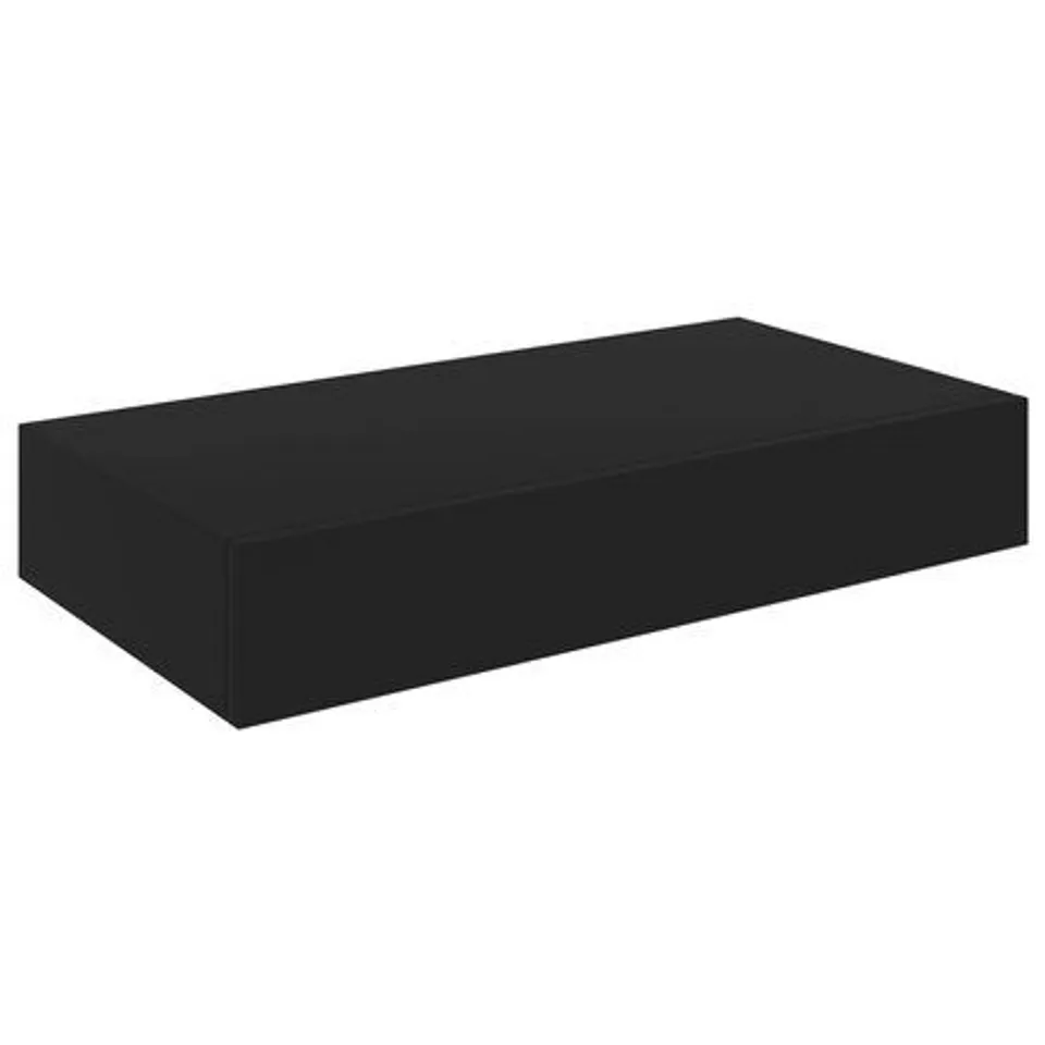 SKADU FLOATING SHELF GLOSSY BLACK 
