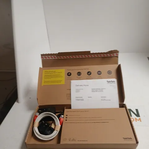 TALKTALK WI-FI HUB 2 ROUTER – BOXED WITH POWER SUPPLY & ETHERNET CABLE