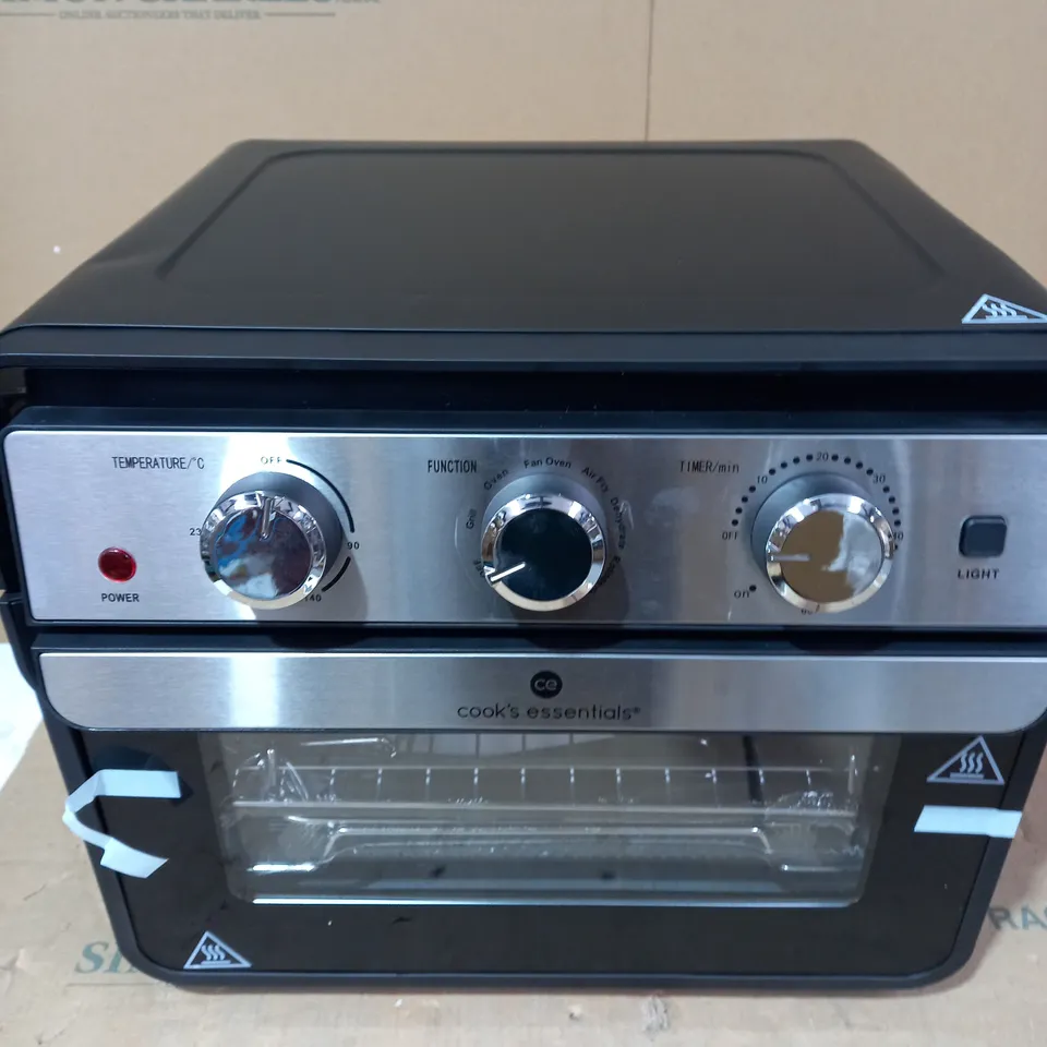 COOKS ESSENTIALS 22L MULTI-OVEN WITH AIR FRYER WITH ROTISSERIE