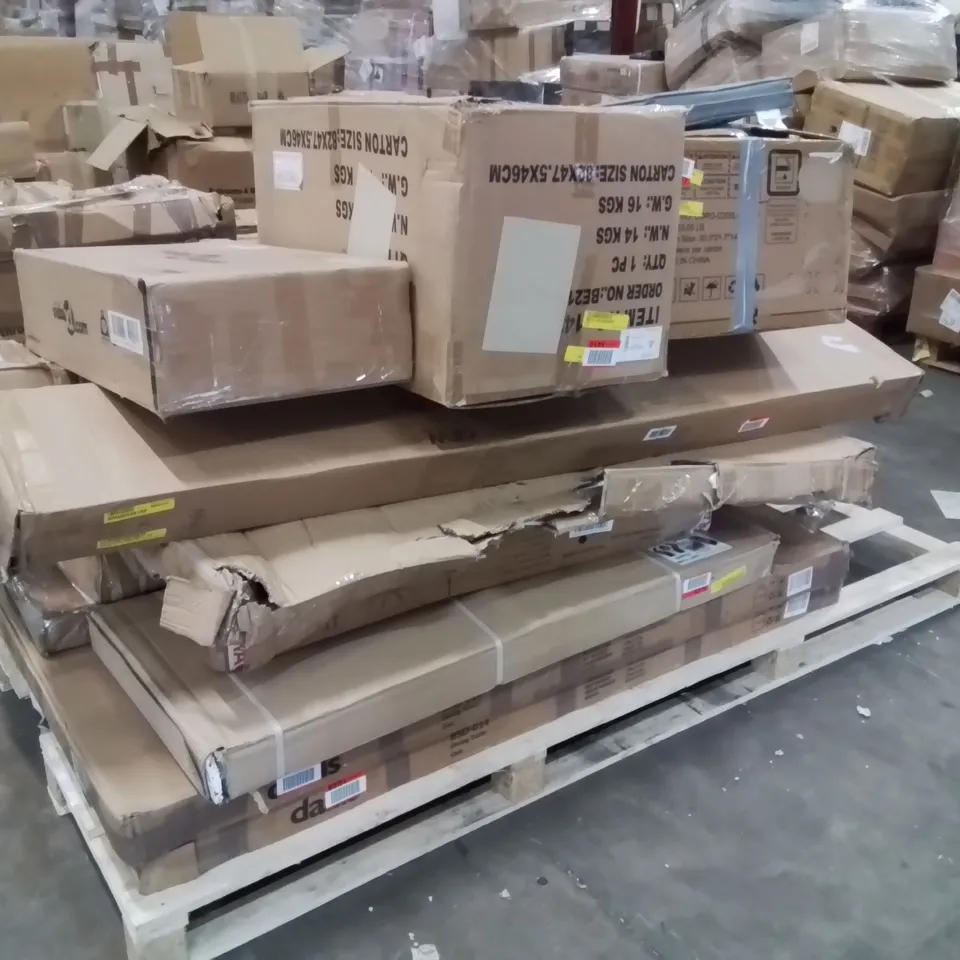 PALLET TO CONTAIN ASSORTED BOXED FURNITURE AND FURNITURE PARTS