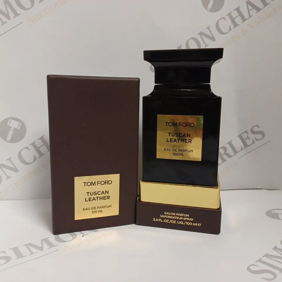 BOXED TOM FORD TUSCAN LEATHER EAU DE PARFUM SPRAY - 100ML 