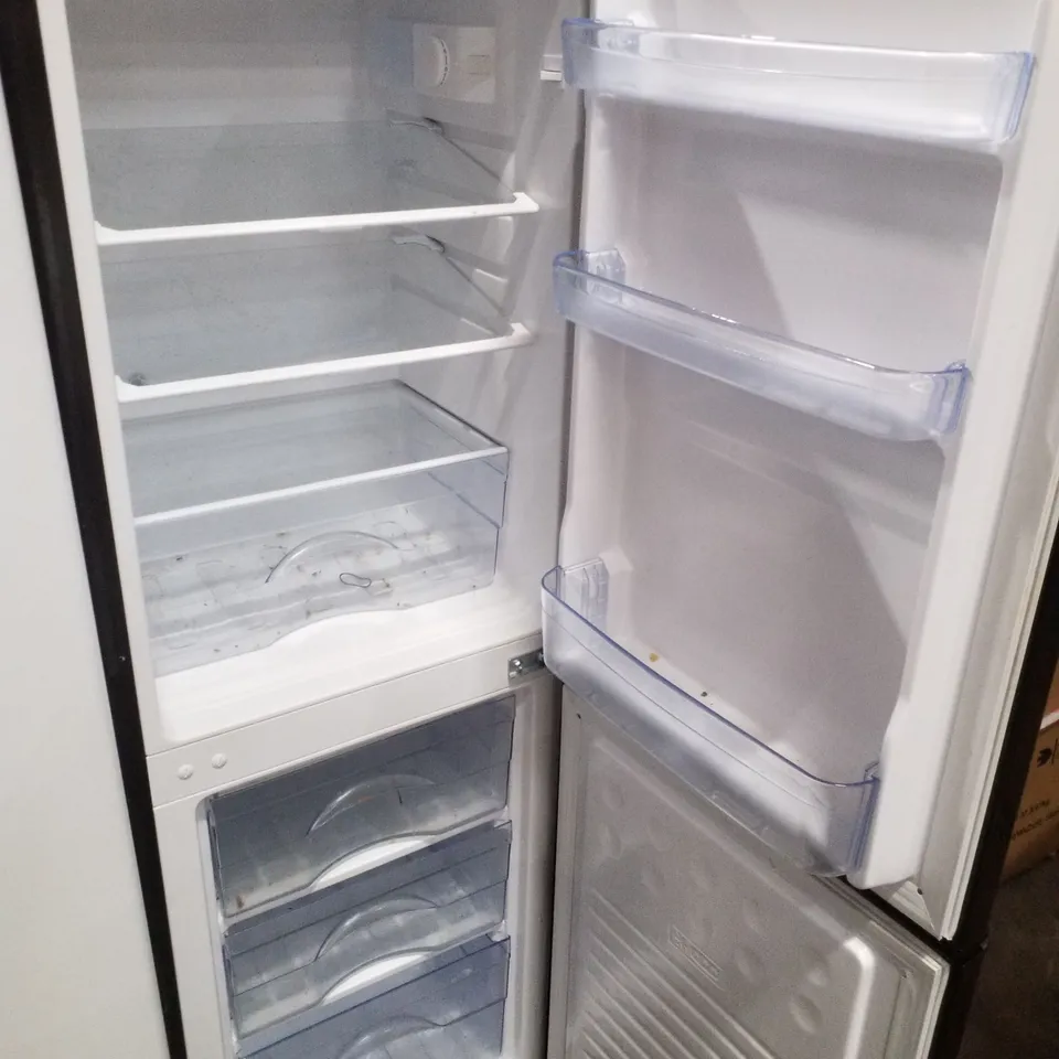 SWAN SR15690B 48CM WIDE, 50/50 SPLIT FRIDGE FREEZER - BLACK