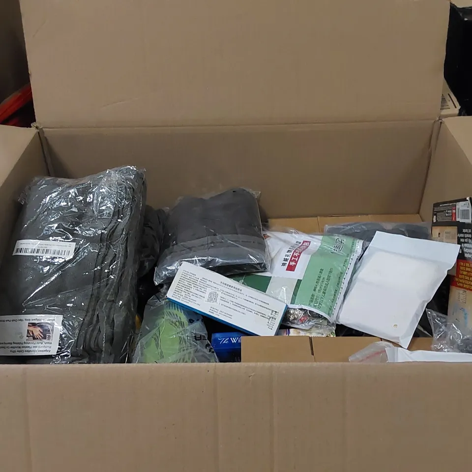 PALLET TO CONTAIN ASSORTED HOUSEHOLD ITEMS AND CONSUMER PRODUCTS. INCLUDING BOOKS, PACKS OF MICROFIBRE CLOTHS, CHRISTMAS DECORATIONS ETC