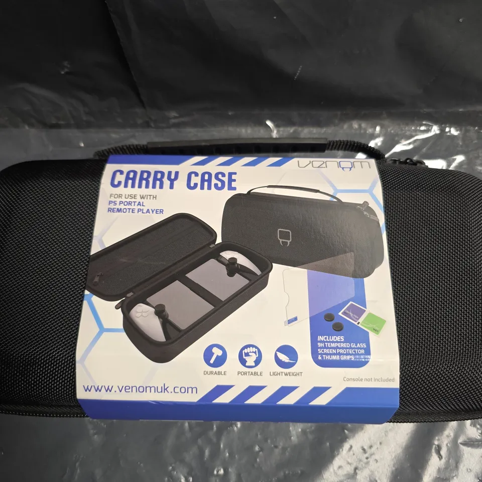 VENOMUK CARRY CASE FOR PS PORTAL REMOTE PLAYER – BLACK