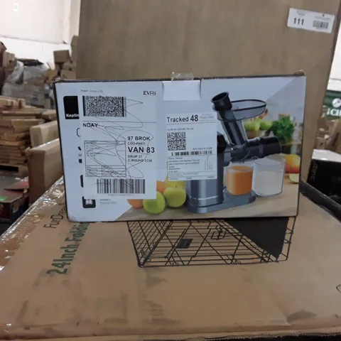 BOXED KEPLIN COLD PRESS JUICER 