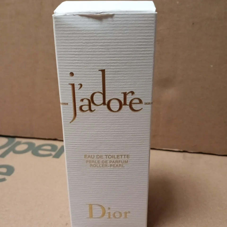 BOXED DIOR J'ADORE EAU DE TOILETTE ROLLER-PEARL – 20ML