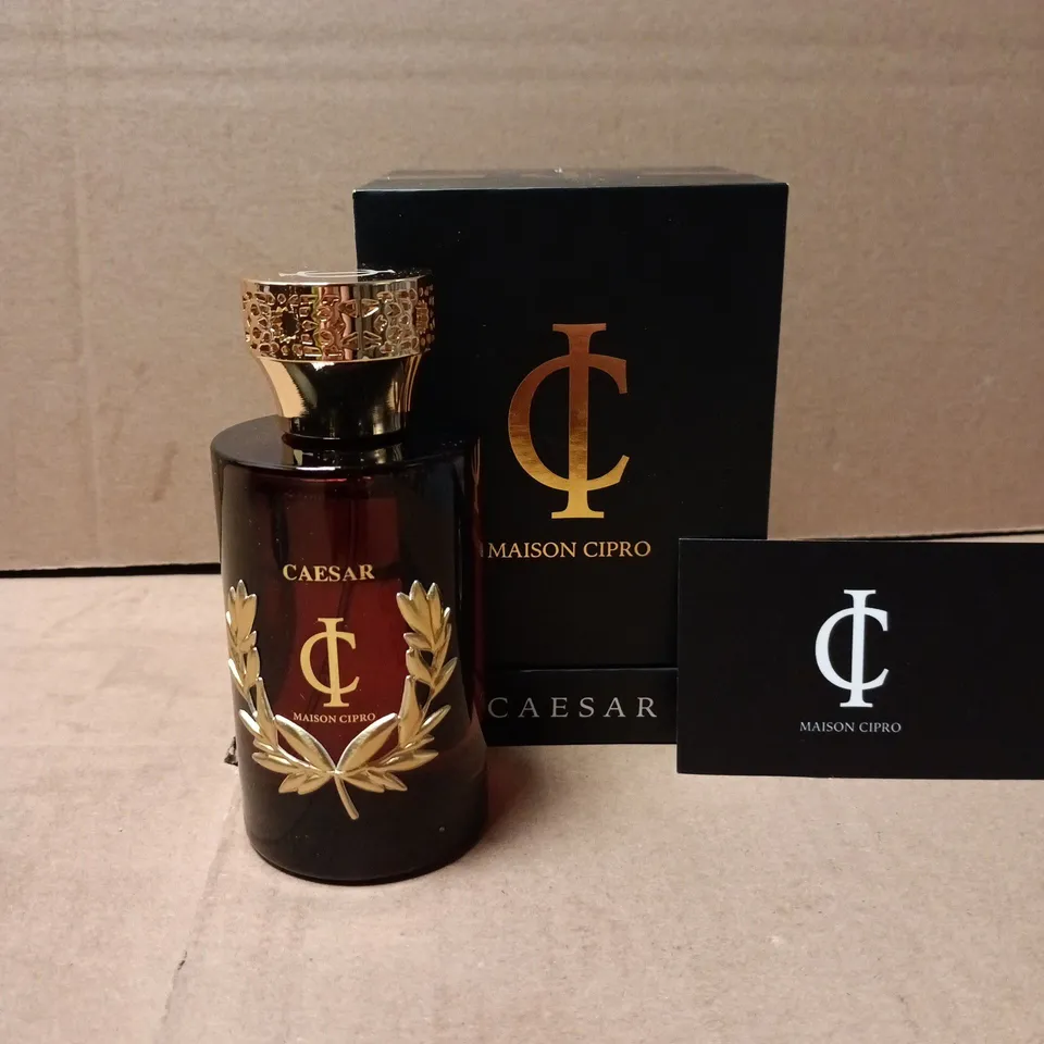 BOXED MAISON CIPRO CAESAR EAU DE PARFUM - QUANTITY UNSPECIFIED