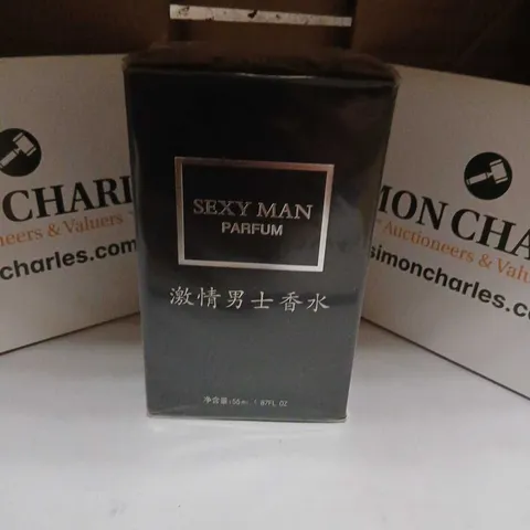 BOXED AND SEALED SEXY MAN PARFUM 55ML