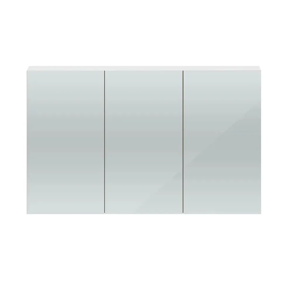 BOXED QUARTET 1347mm W X 715mm H SURFACE MOUNT MIRRORED CABINET (1 BOX)