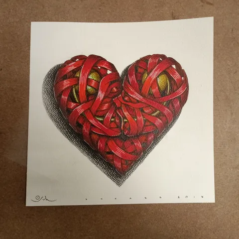 OTTO SCHADE "DEEP KISS" ART PRINT