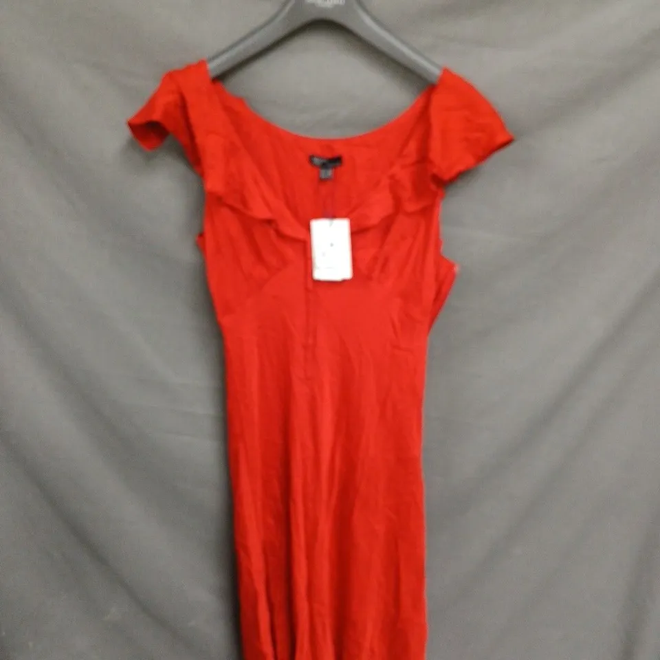NOBODY'S CHILD RED DRESS, UK 10 (EU 38) – WOMEN'S CLOTHING