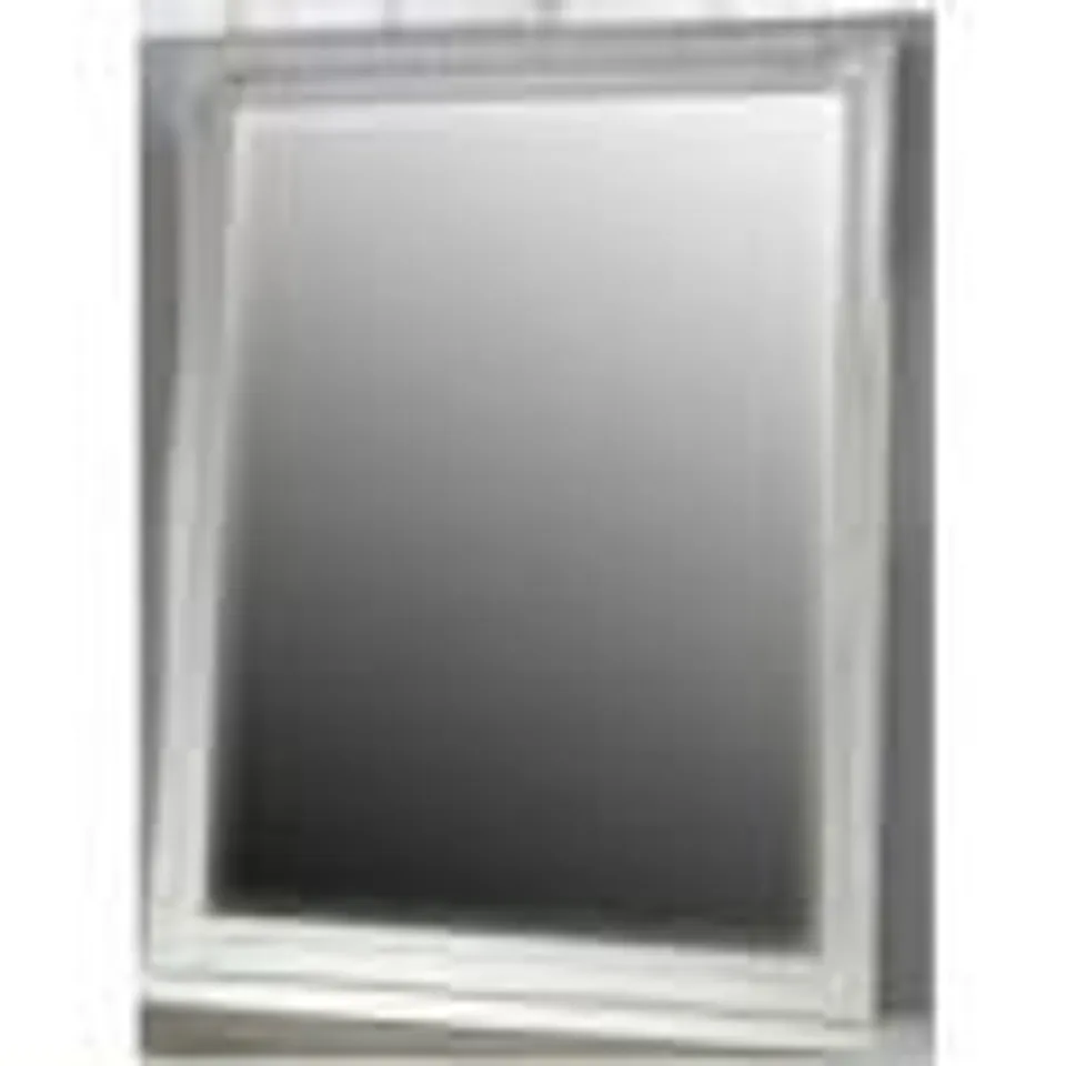BOXED HOMESDIRECT365 CLASSIC CONTEMPORARY WHITE MIRROR 