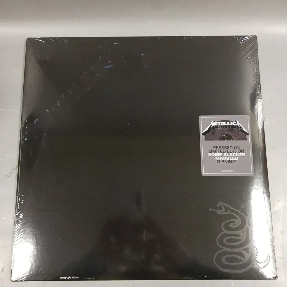 SEALED METALLICA SOME BLACKER LIMITED EDITION MARBLE COLOURED VINYL