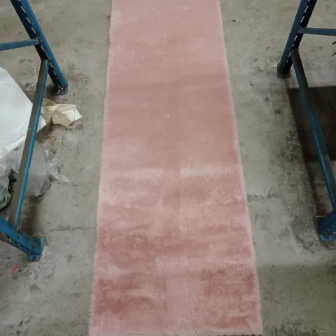 DESIRE RUGS PLUSHTALE BABY PINK RUG 60X200CM