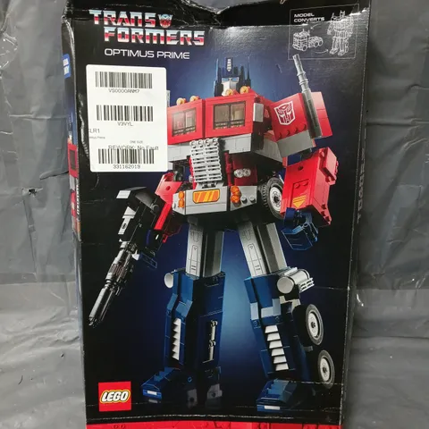 BOXED LEGO TRANSFORMERS OPTIMUS PRIME 10302