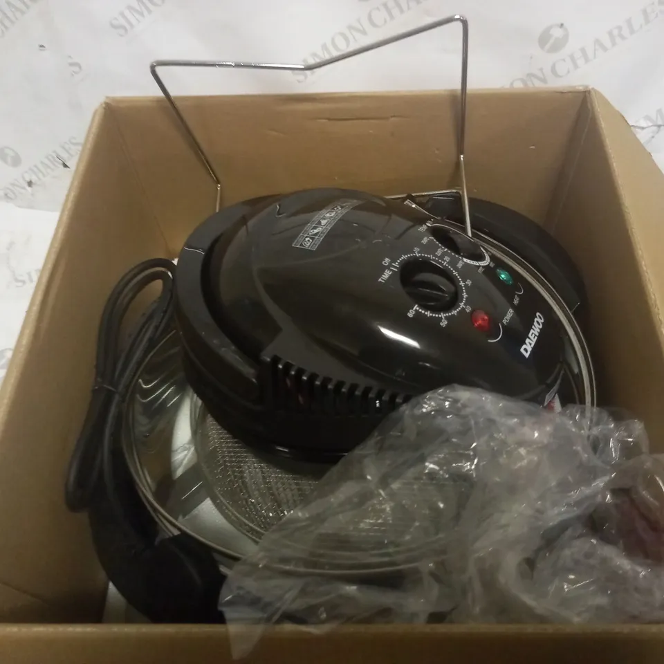 DAEWOO DELUXE 17L 1300W HALOGEN AIR FRYER 