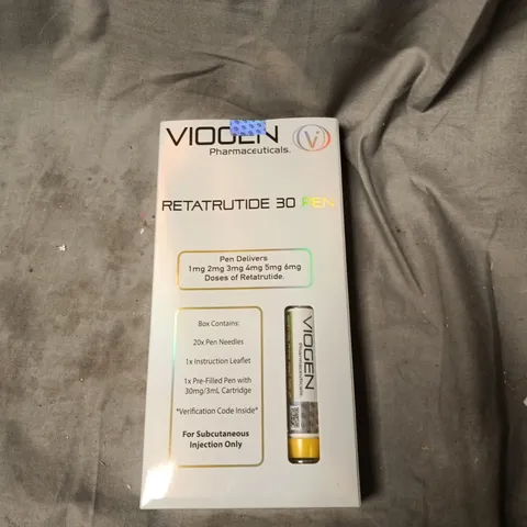 VIOGEN RETATRUTIDE 30 PEN – SUBCUTANEOUS INJECTION DEVICE