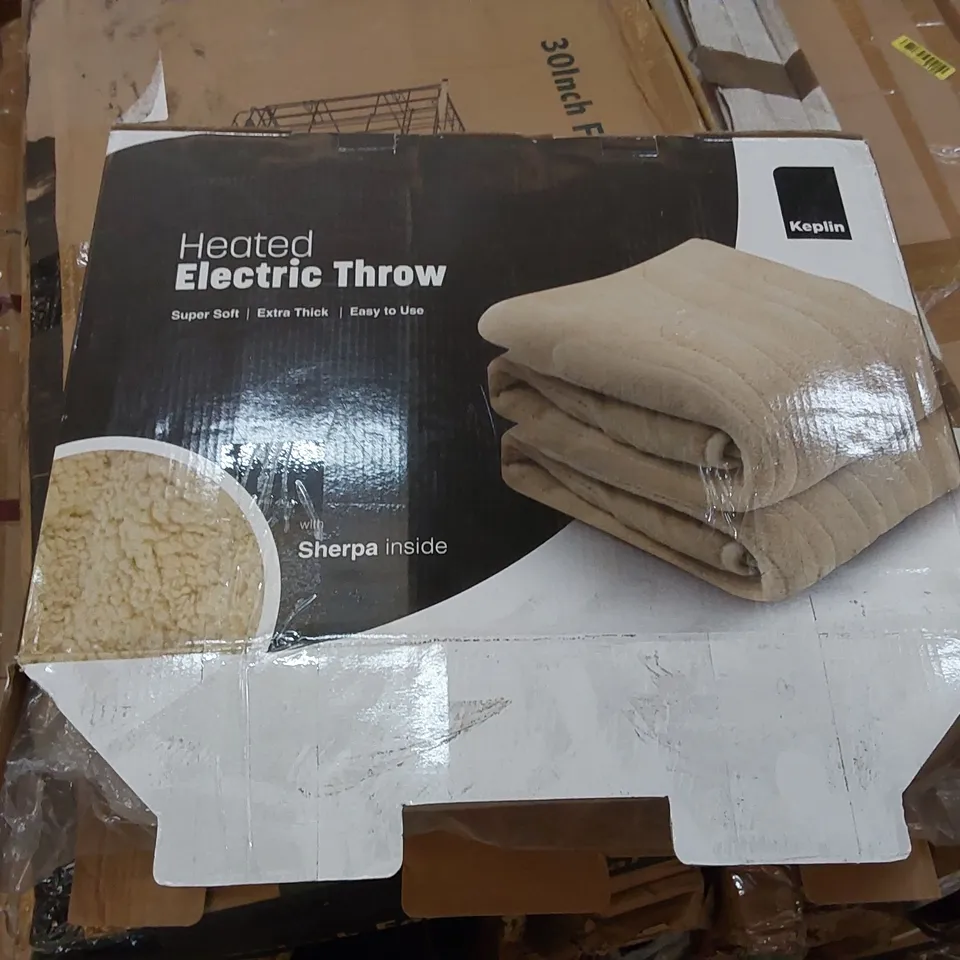 BOXED KEPLIN ELECTRIC HEATED THROW