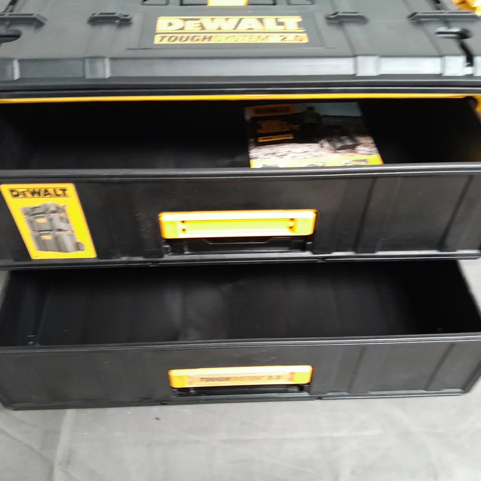 DEWALT TOUGH SYSTEM 2.0 STORAGE CRATE