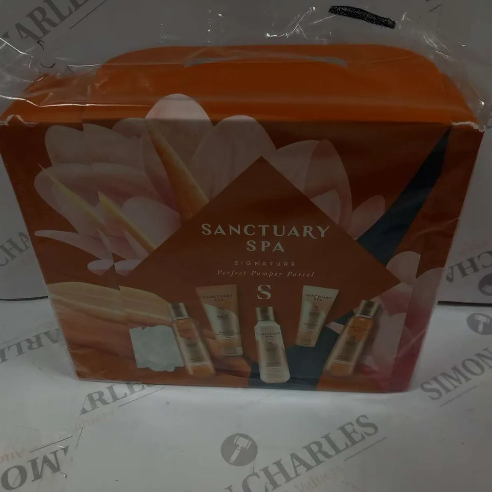 BOXED SANCTUARY SPA SIGNATURE PERFECT PAMPER PARCEL GIFT SET RRP £20