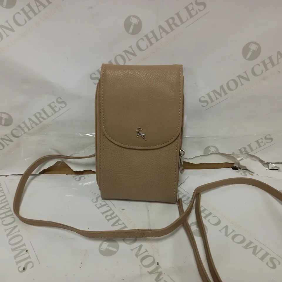 ASHWOOD PHONE CROSSBODY BAG BEIGE