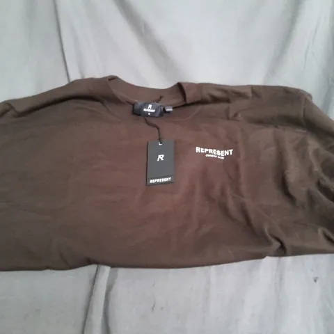 REPRESENT XL BROWN OWNERS CLUB TEE 