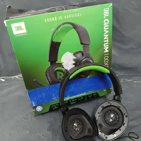 BOXED JBL QUANTUM 100X HEADSET 