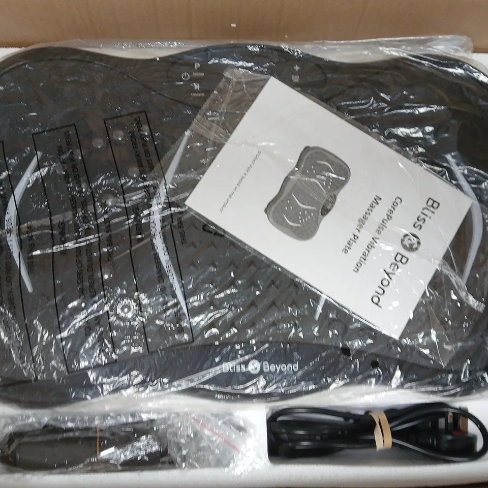 BOXED BLISS & BEYOND COREPULSE VIBRATION MASSAGER PLATE
