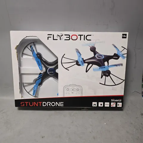 BOXED SILVERLIT FLYBOTIC STUNT DRONE
