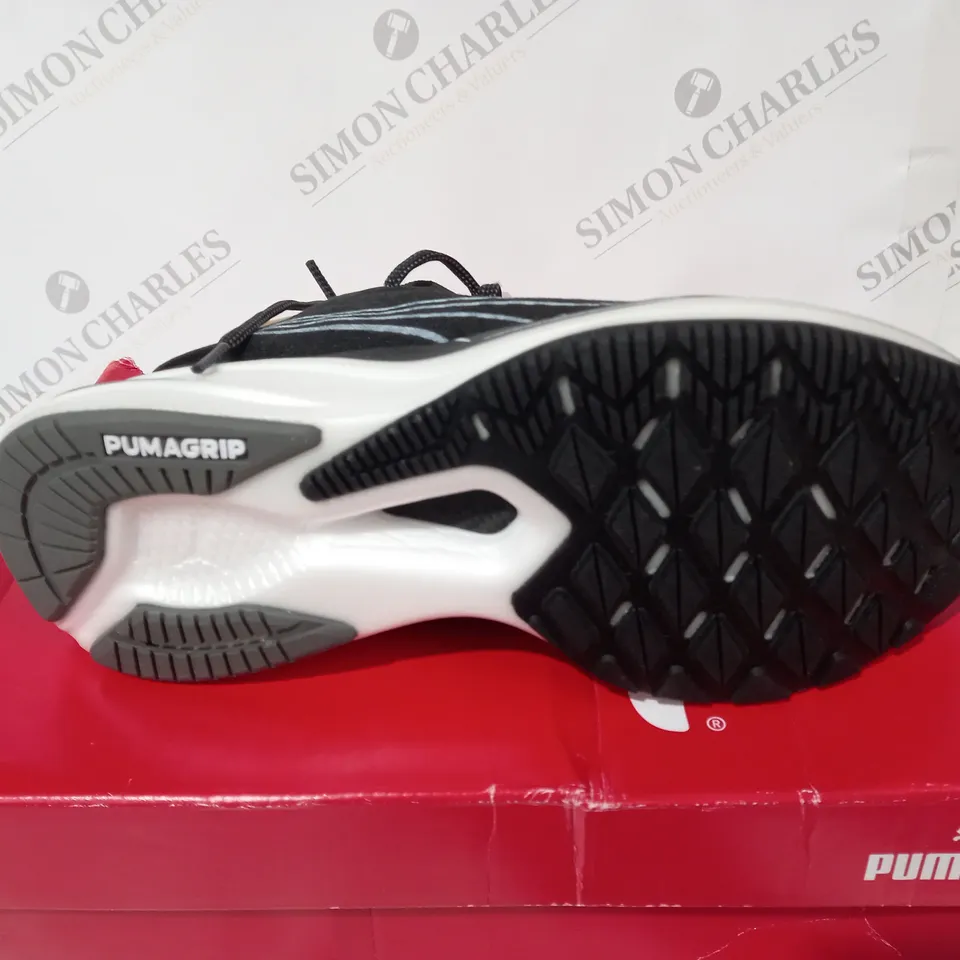 PUMA DEVIATE NITRO LD24 BLACK/WHITE SIZE 6