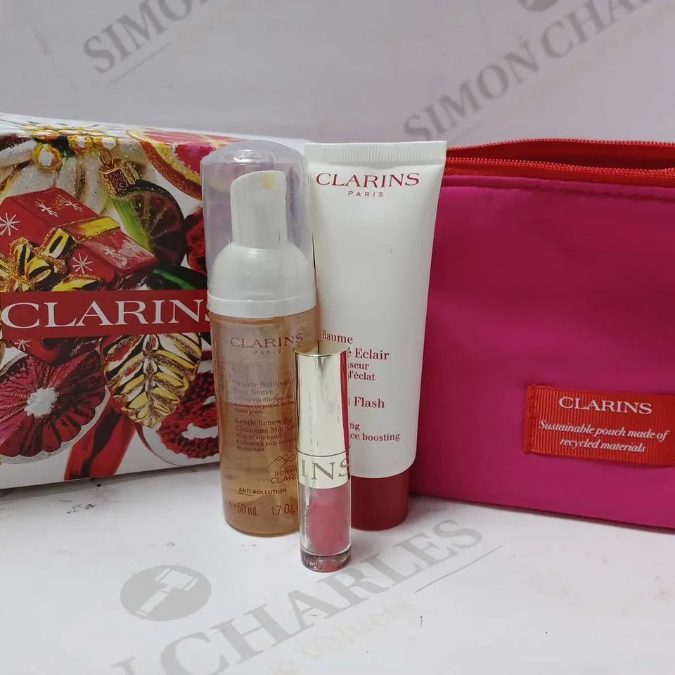 CLARINS BEAUTY FLASH BALM GIFT SET
