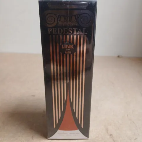 BOXED AND SEALED PEDESTAL LINK MEN EAU DE PARFUM 150ML