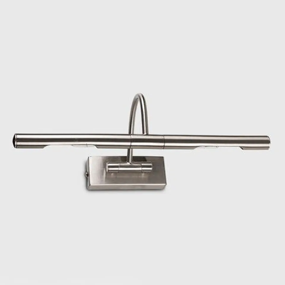 BOXED ADJUSTABLE 2 PICTURE WALL LIGHT - CHROME FINISH