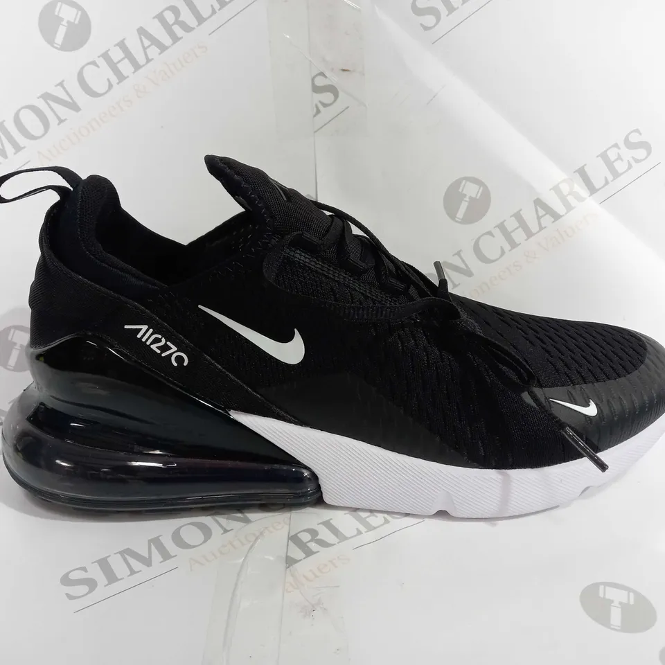 NIKE AIR MAX 270'S IN BLACK & WHITE - UK 10