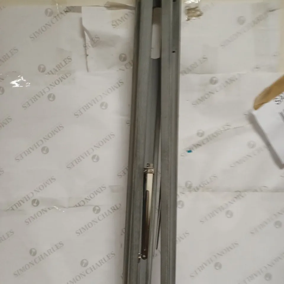 JOHN LEWIS JULES FLOOR LAMP - STEEL SHADE PINE WOOD - PART 1 OF 2