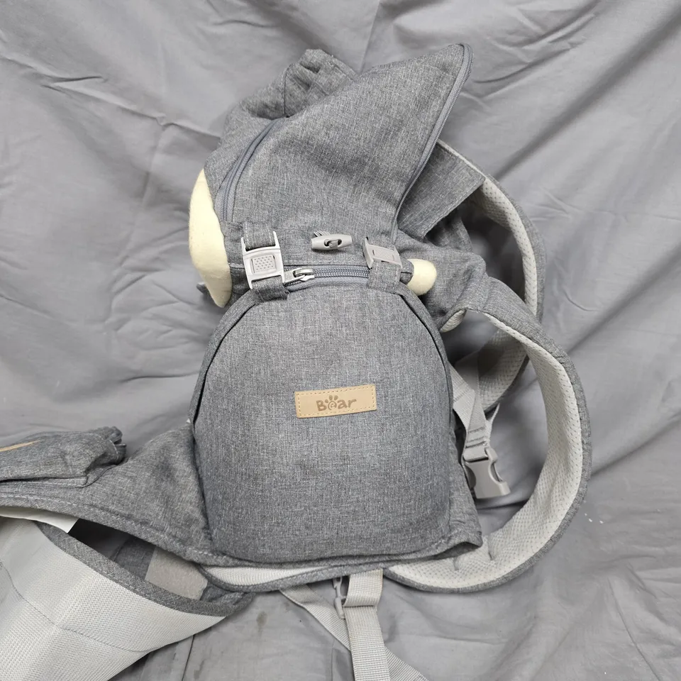 Bear Baby Carrier Backpack – Grey