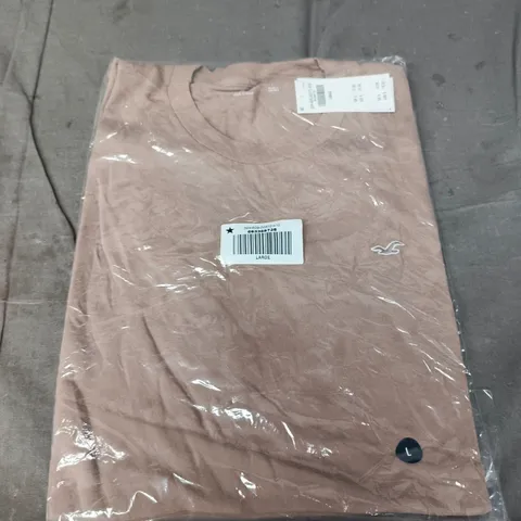 BAGGED HOLLISTER LOGO TEE - SIZE L