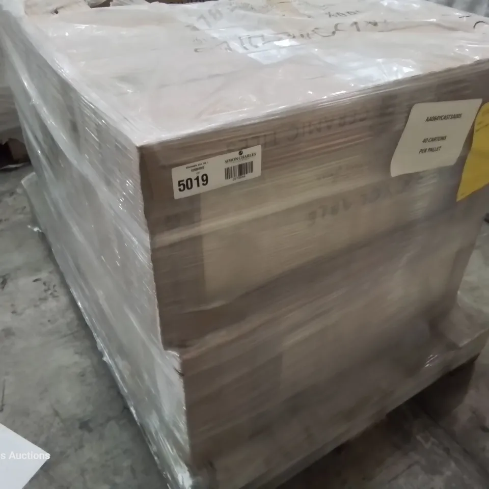 PALLET OF 40 ×5 BRAND NEW JOHNSONS CASTELLON MATT SAND MARBLE EFFECT TILES - 60 × 30cm