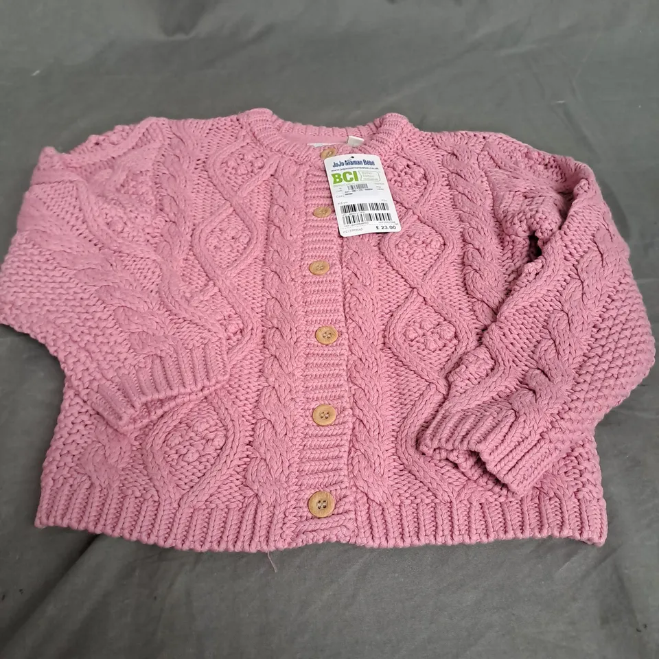 JOJO MAMAN BEBE KNITTED JUMPER - SIZE 4-5 YEARS