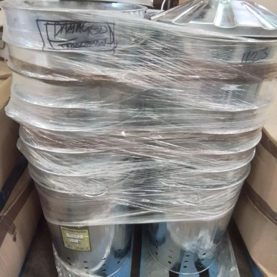 PALLET OF HERITAGE GARDENING INCINERATORS