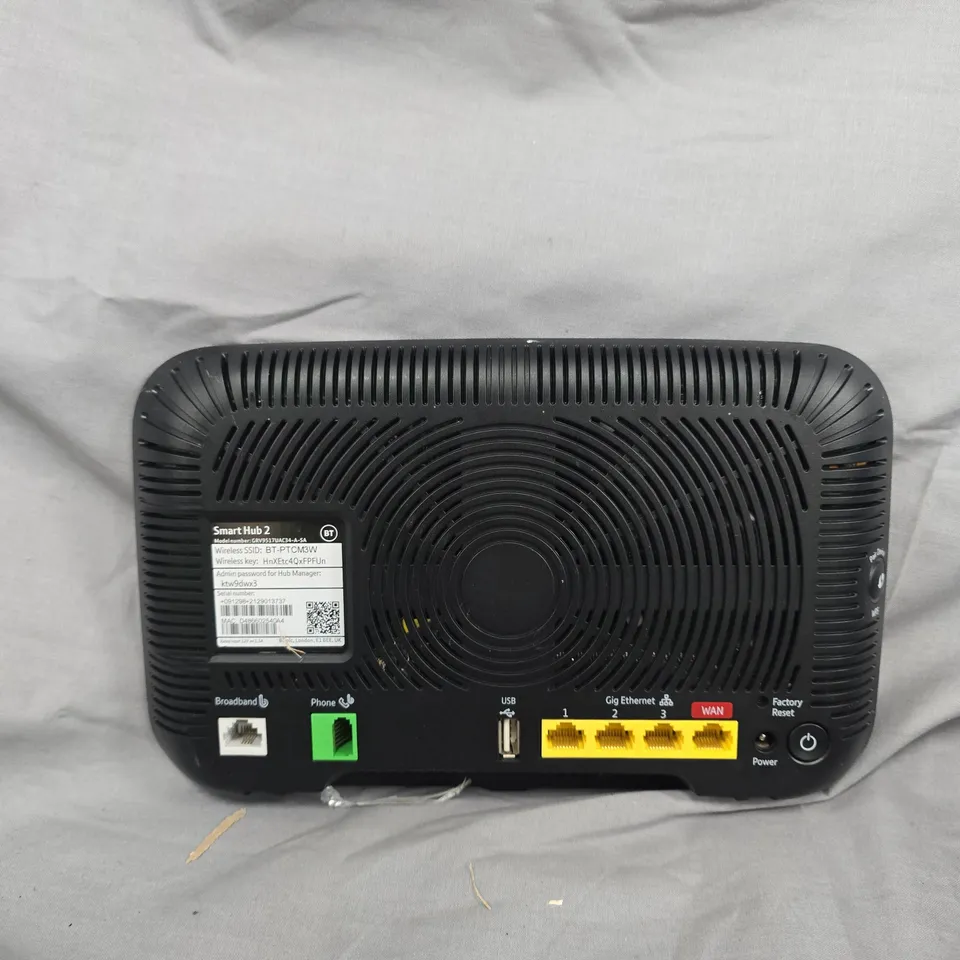 BT SMART HUB 2 WIRELESS ROUTER – BLACK